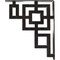Ekena Millwork Eris Wrought Iron Bracket, (Triple center brace), Antiqued Pewter 2"W x 12"D x 15"H BKTM02X12X15TERAPW - alternate 5